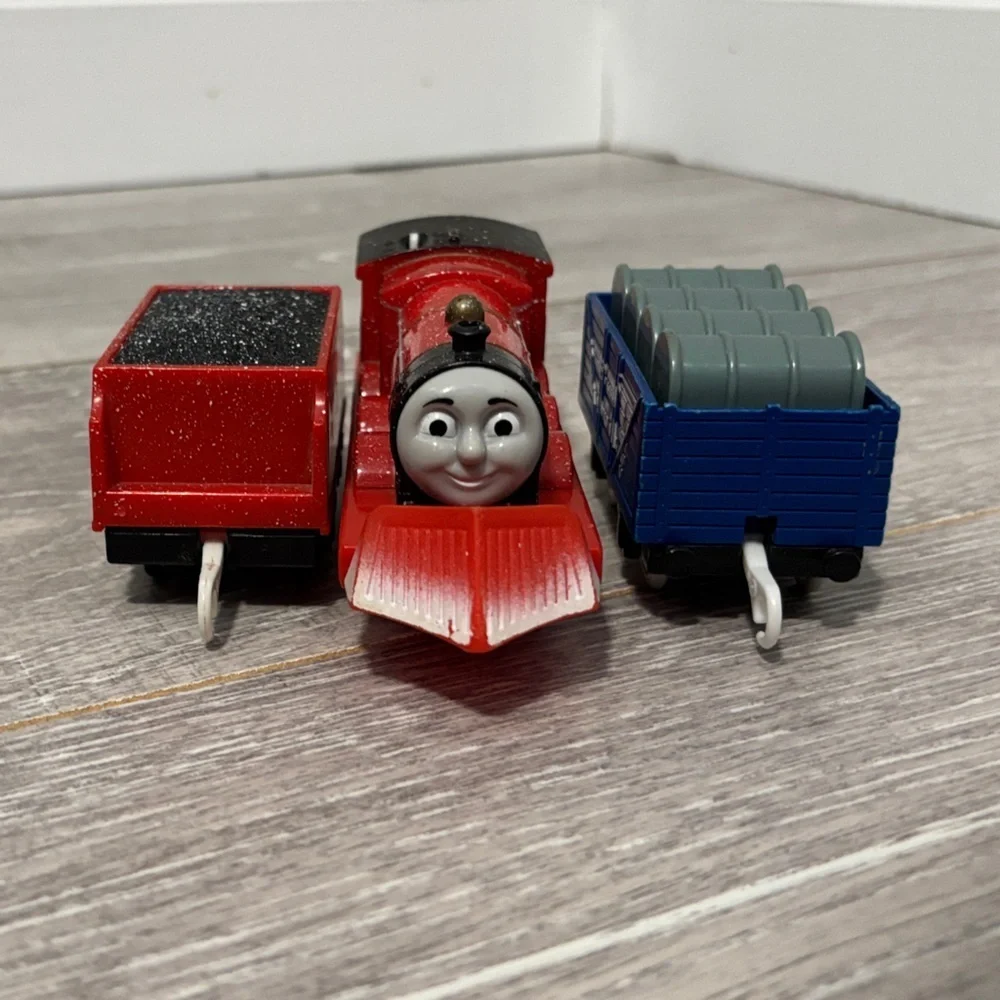 Snow Clearing James and Original Tenders - WORKS! Thomas & Friends